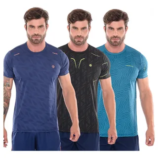 Kit 3 Camisetas Dryfit Masculina. Kit 3 Camisetas Dryfit Masculina.