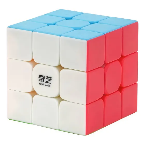 Qiyi Cubo Rubik 3x3 Profesional Mágico Competencia, Suave Rápido, Warrior S 3x3x3