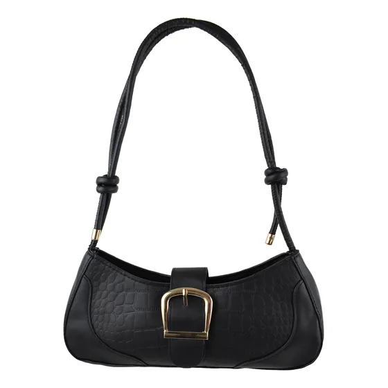 Carteras Minibag Croco Marron Correa Ajustable Milokita