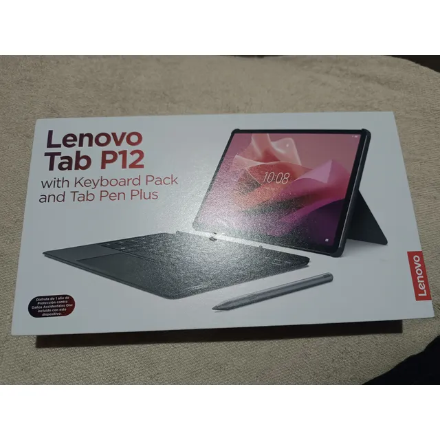 Lenovo Tab P12 8gb+256gb Teclado + Pluma + Cargador Gris Oscuro