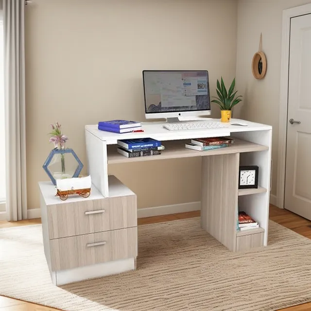 Escritorio Decohome Serbia Blanco