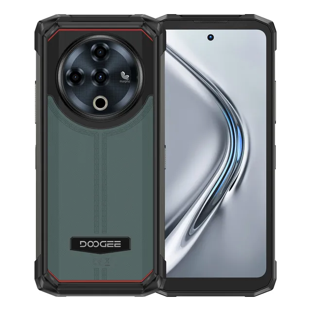 Doogee Fire 6 Power Rugged Smartphone 120lm Flashlight 20gb+256gb 50mp 15500mah/33w 6.56  Hd+ 90hz Android 14 Teléfono With 3-in-1 Reverse Charging