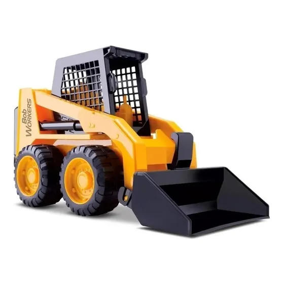 Trator Brinquedo Bob Workers Carregadeira - Estilo Bob Cat