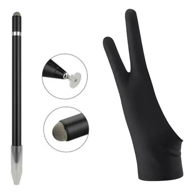 Lápiz Óptico Capacitivo Android Windows + Guante De Rechazo