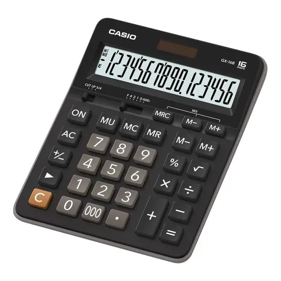 Calculadora Casio De Mesa /16 Digitos/ Gx-16b