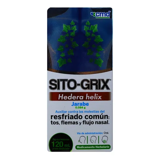Sito-grix Jarabe 0.084g Caja C/fco De 120 Ml 