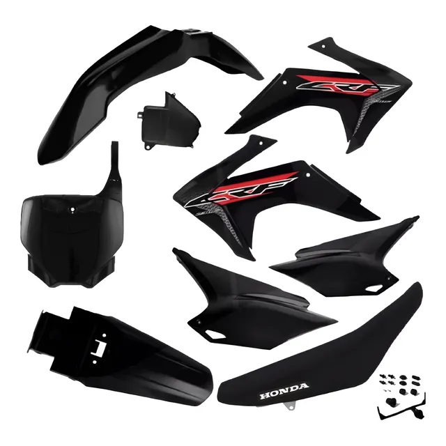 Kit Plástico Protork Crf 230 08-2018 C/ Adesivo+ Plate+capa
