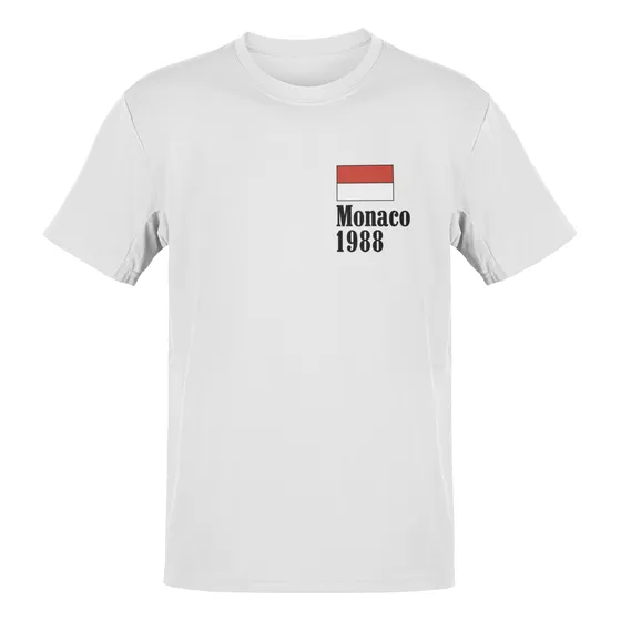 Remera Estampada Monaco 1988 Algodón Serigrafía Digital