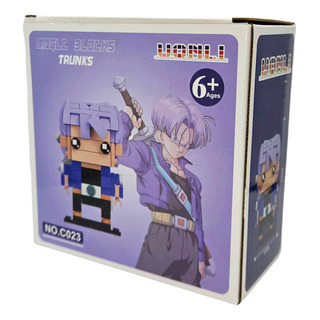 Set Trunks Dragon Ball Z Armable Bloques Construcción Set Trunks Dragon Ball Z Armable Bloques Construcción