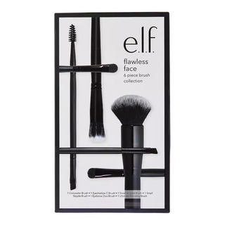 Elf Set 6 Brochas Flawless Face Brush Set Elf Set 6 Brochas Flawless Face Brush Set