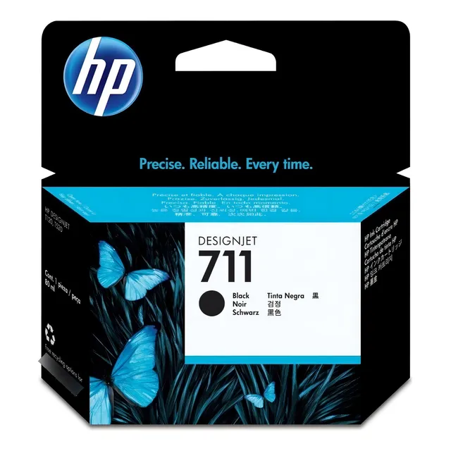 Cartucho De Tinta Hp Hp 711xl Color Negro De 80 Ml