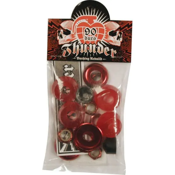 Thunder Trucks Kit Reconstruccion Buje Rojo Para 2 Camion