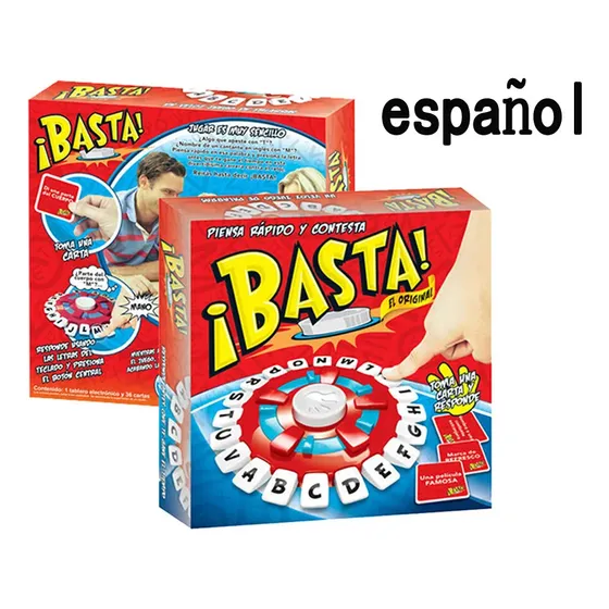 Basta Juego De Mesa Fotorama Piensa Rapido Familiar Ruleta