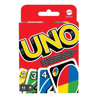 Juego De Mesa Cartas Uno Original Mattel W2085 Juego De Mesa Cartas Uno Original Mattel W2085