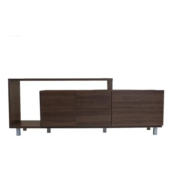 Rack Platinum 2605 1,80 Tabaco C/ Puertas Y Cajones