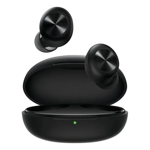 Auriculares Bluetooth Dizo Gopods D Realme de baja latencia Color negro DA2002
