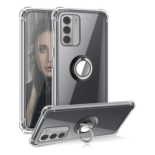 Funda Para G42 5g Transparente Adsorbente Anillo- Funda Para G42 5g Transparente Adsorbente Anillo-