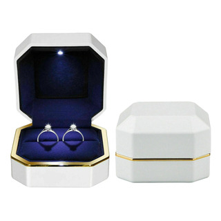 Caja De Anillo Led Caja De Compromiso Para Anillos De Boda C Caja De Anillo Led Caja De Compromiso Para Anillos De Boda C