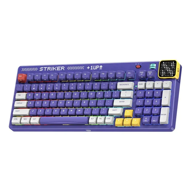 Teclado Nyxi Striker Retro Mechanical Keyboard Mecanico