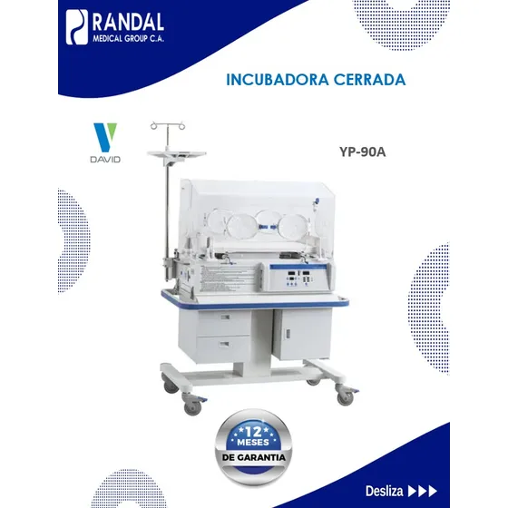 Incubadora Cerrada Neonatal Ningbo David Yp-90a