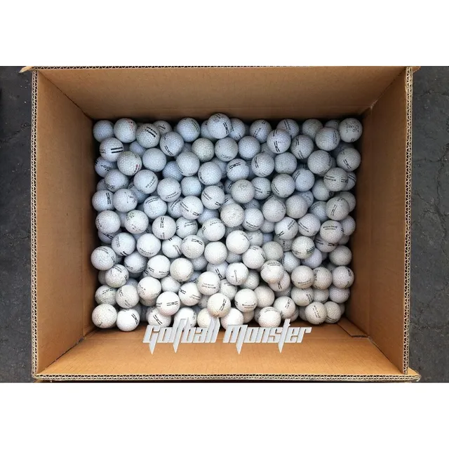600 Pelota Golf Reciclada Usada Grado D Para Practica