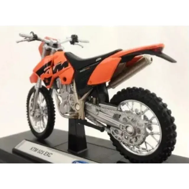 Ktm 525 Exc,/ Escala 1:18/ 12cms Largo/ Moto Enduro
