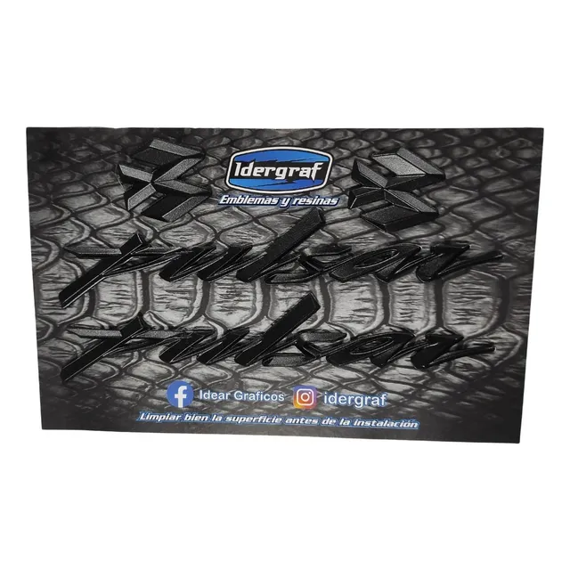 Emblemas Pulsar 180 Ug/ Gt / 200 / 220 Tanque