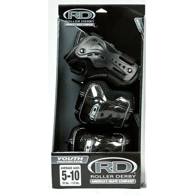 Set De Proteccion Roller Derby De Rodillera Y Codera