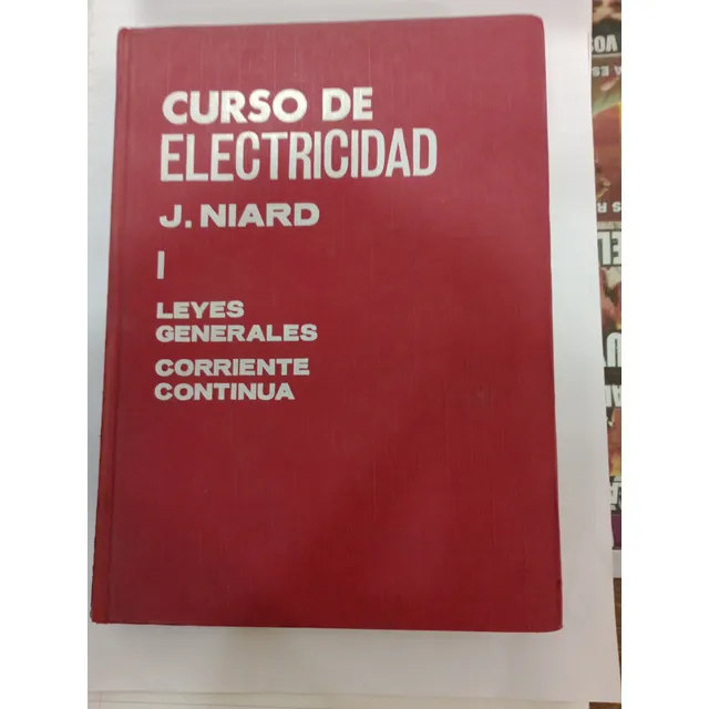 Curso De Electricidad J Niard Leyes Generales Corriente Coúa