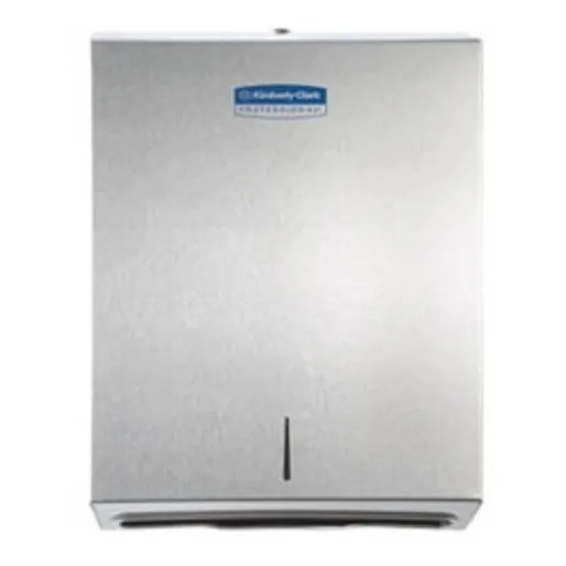 Dispensador Toallas Dobladas Acero Kimberly-clark