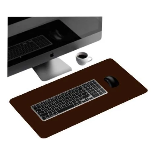 Desk Pad 50x30 Mesa Computador Notebook Couro Prt