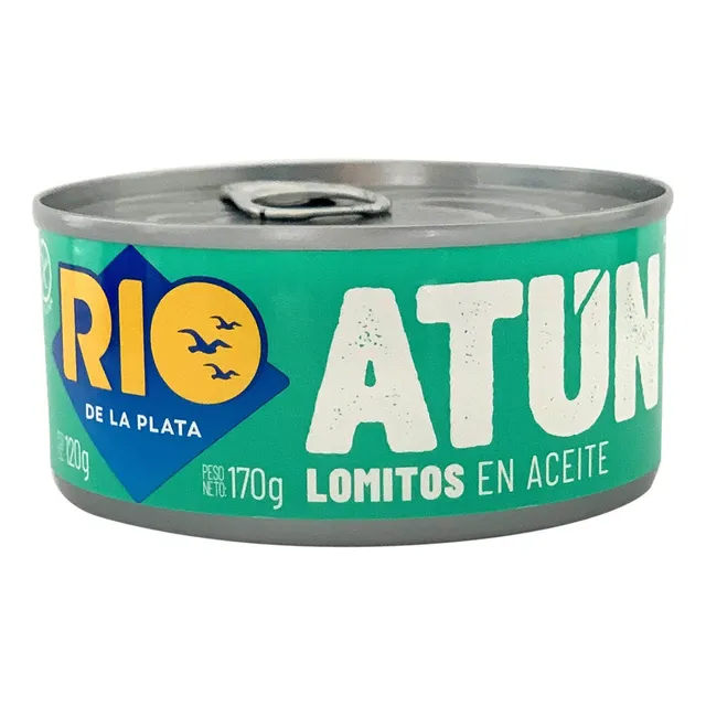Atún Lomitos En Aceite Río De La Plata 170 Grs
