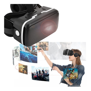 Gafas De Realidad Virtual 3d Vr Shinecon Con Auriculares Gafas De Realidad Virtual 3d Vr Shinecon Con Auriculares