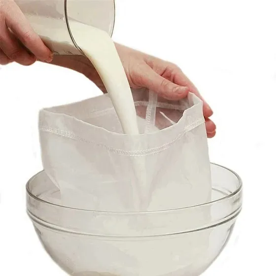 Malla Bolsa Yogurt Griego Casero Colador Filtro Postre Light