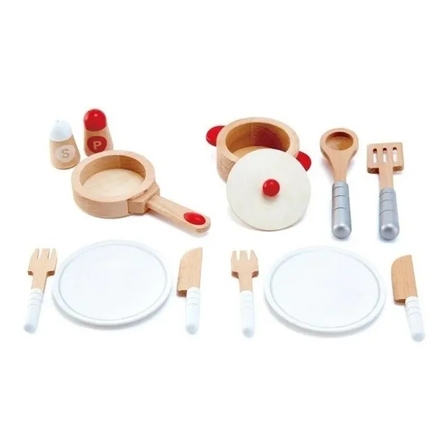 Juguete Didáctico Juego De Roles Set De Utensilios De Cocina