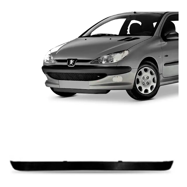 Saia Spoiler Parachoque Dianteiro Peugeot 206 99 A 03 2004
