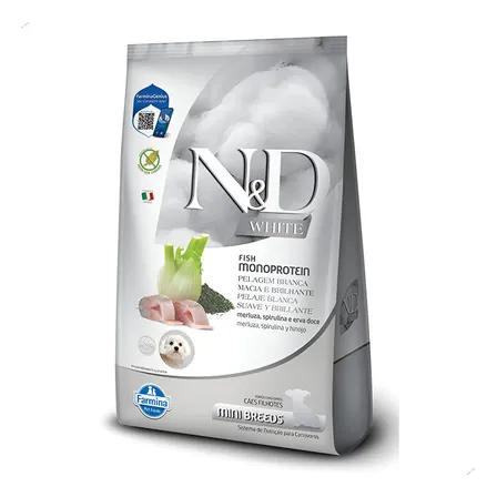 Ração Seca N&d Merluza Mini Para Filhotes De Cães Pequenos 1.5kg