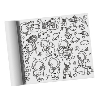 Rollo De Papel Para Colorear Continuo, Regalos, Pegatinas Rollo De Papel Para Colorear Continuo, Regalos, Pegatinas