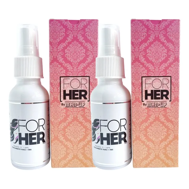 Minoxidil 2% Crecimiento De Cabello, Cejas Y Pestañas Kit 2