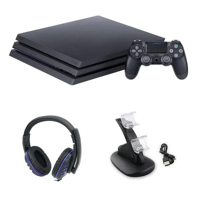 Consola De Juegos Sony Playstation 4 Pro De 1 Tb Con Paquete