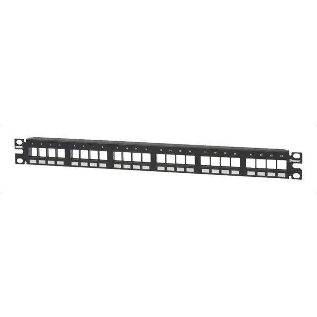 Panel De Parcheo Modular Netkey 1ur 24 Puertos Panduit