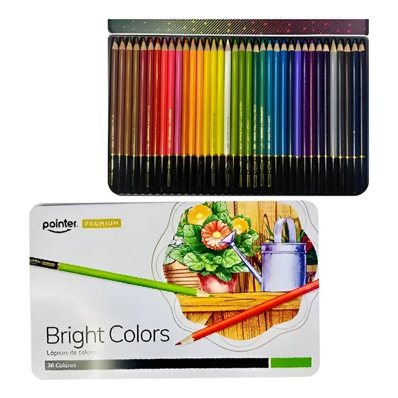 Caja Colores Premium X36 - Pointer