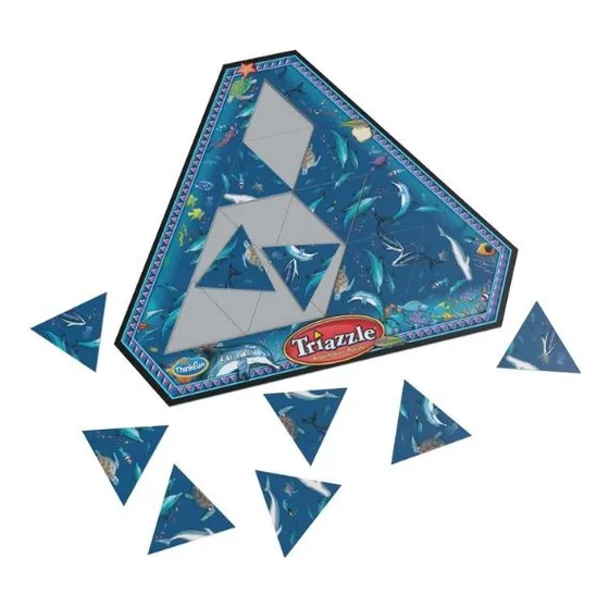 Rompecabezas Triazzle Delfines 16 Piezas