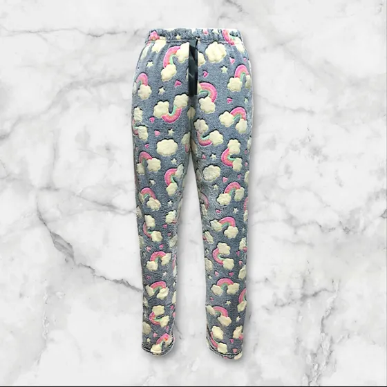 Pantalon Pijama Peluche Polar Soft Invierno