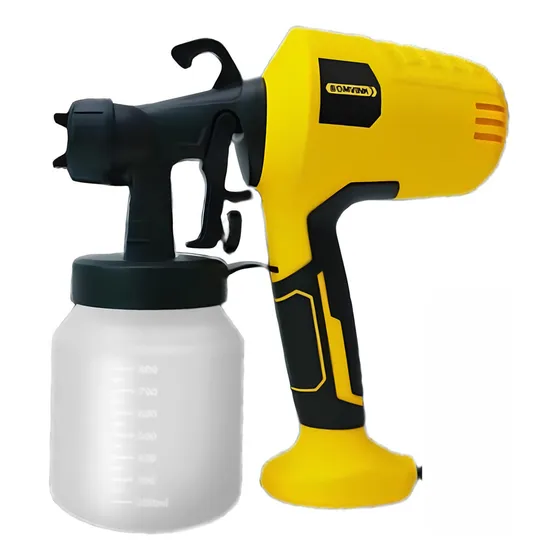 Pistola De Pintura Pulverizador Elétrico 750w Pulveriza Cor Amarelo 127v