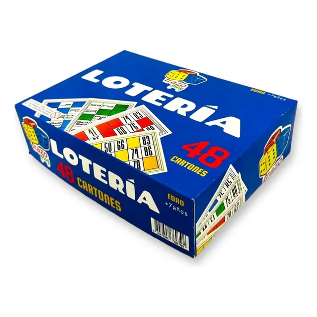 Juego De Loteria Trazo Play 48 Cartones