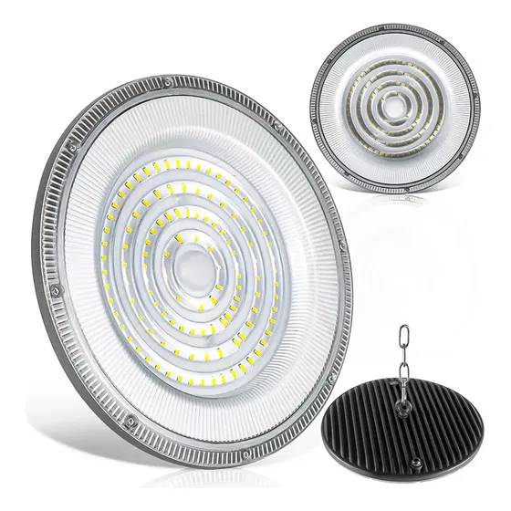 Reflector Colgante Tipo Ufo Highbay 200w 6500k