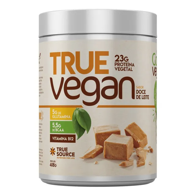 True Whey Vegan Isolado Doce De Leite - 418g - True Source