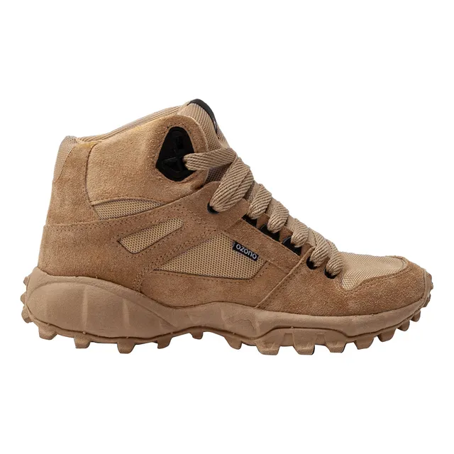 Botas Trekking Gamuzado Color Suela Talles 34 Al 51
