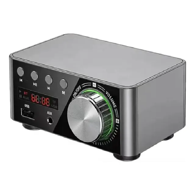Modulo Amplificador Bluetooth 50wx2 Usb Aux / Con Fuente 24v